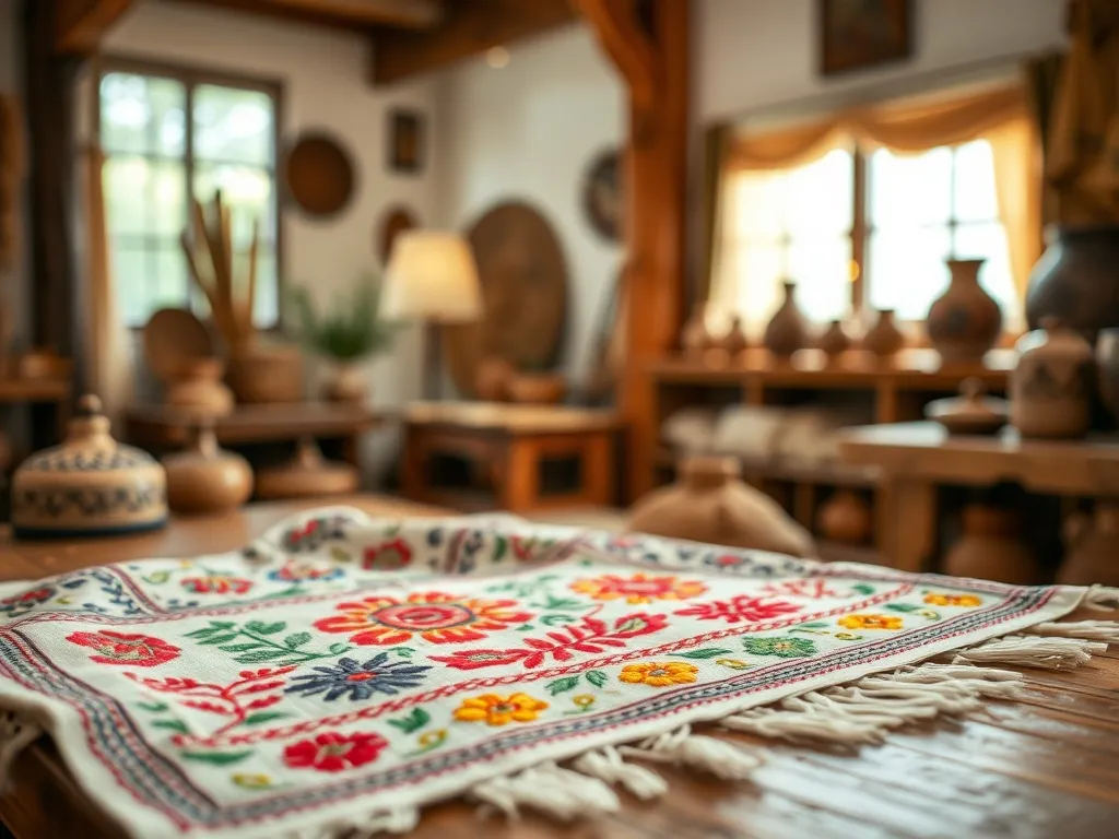 Hafty i tekstylia góralskie – tradycja w nowoczesnym wydaniu