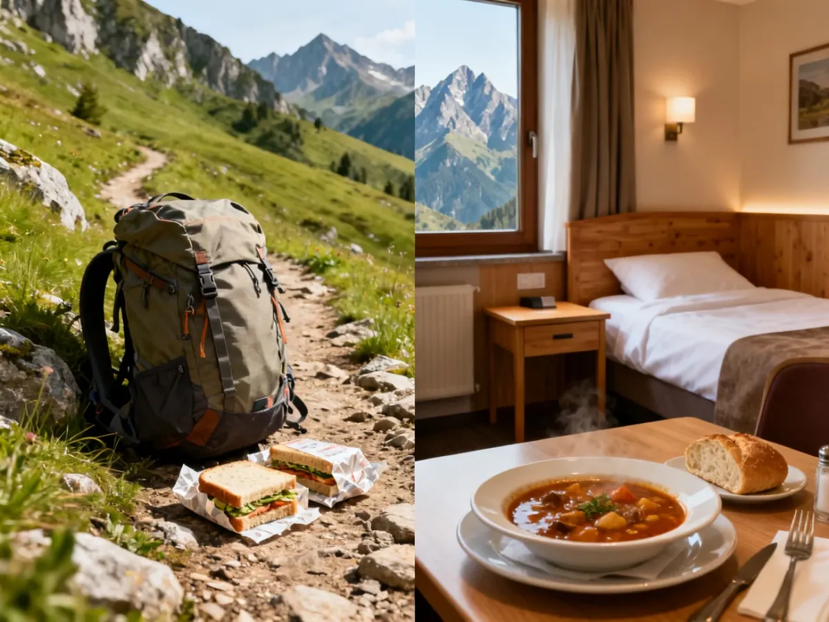 Porównanie budżetowego i komfortowego wyjazdu w Tatry